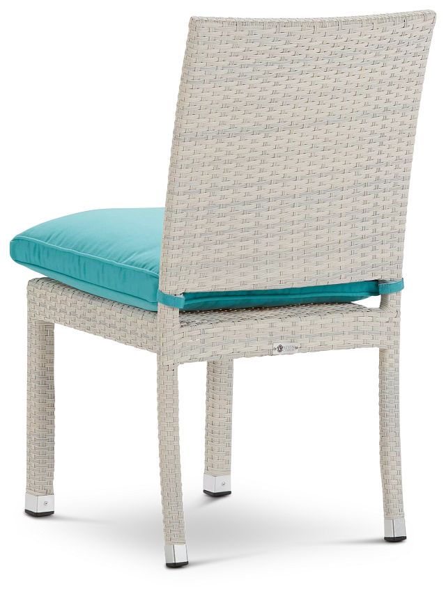 Bahia Dark Teal Side Chair