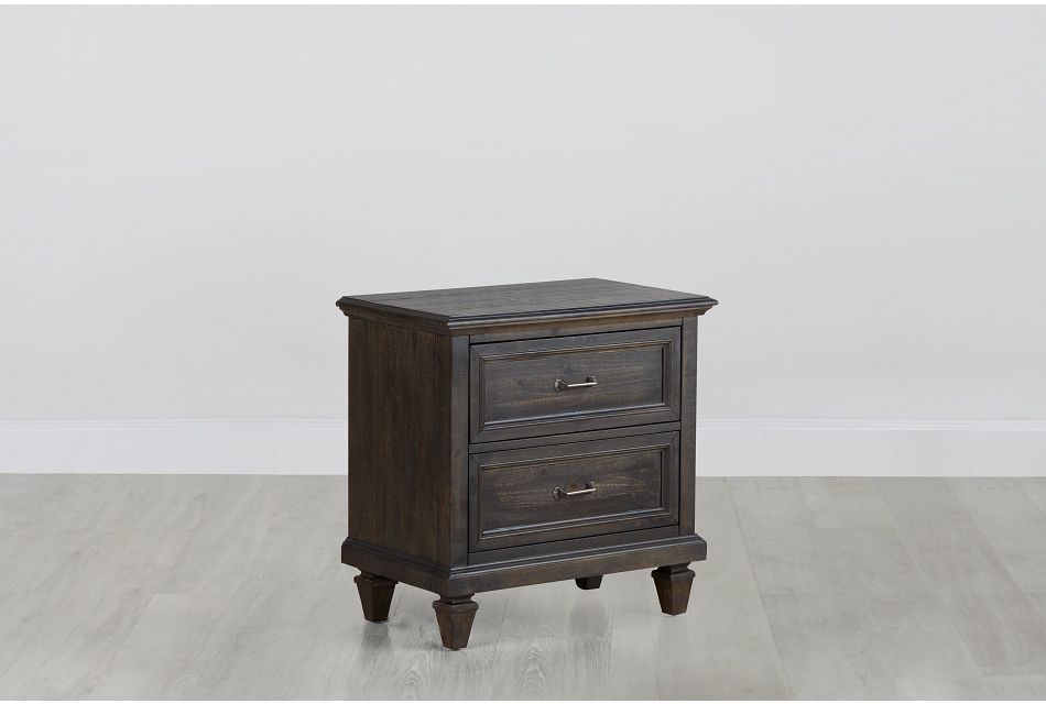 Sonoma Dark Tone Drawer Nightstand Bedroom Nightstands City Furniture