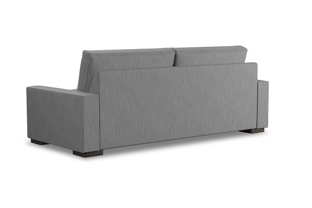 Edgewater Revenue Gray 96" Sofa W/ 2 Cushions (3)