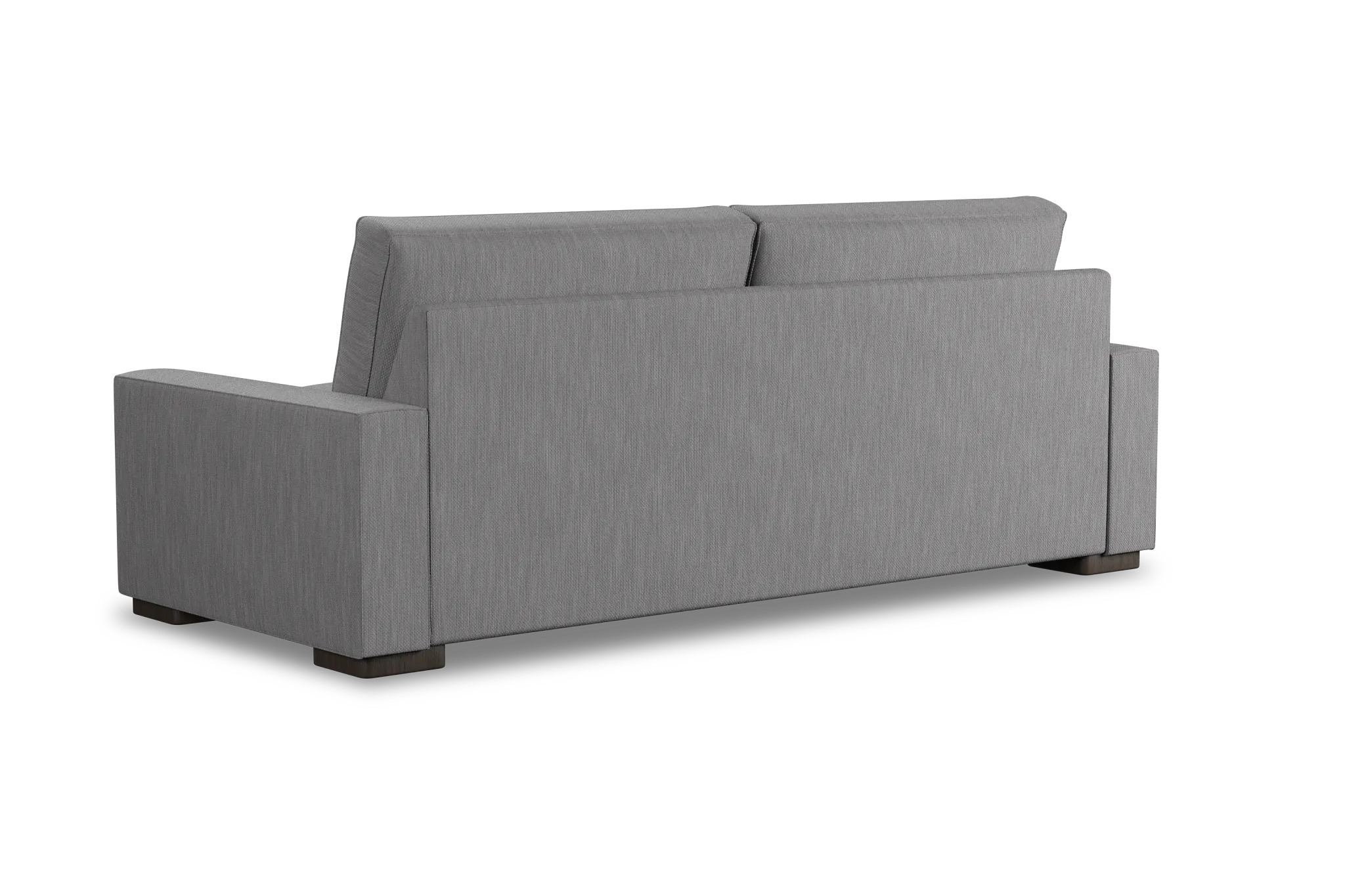 Edgewater Revenue Gray 96" Sofa W/ 2 Cushions