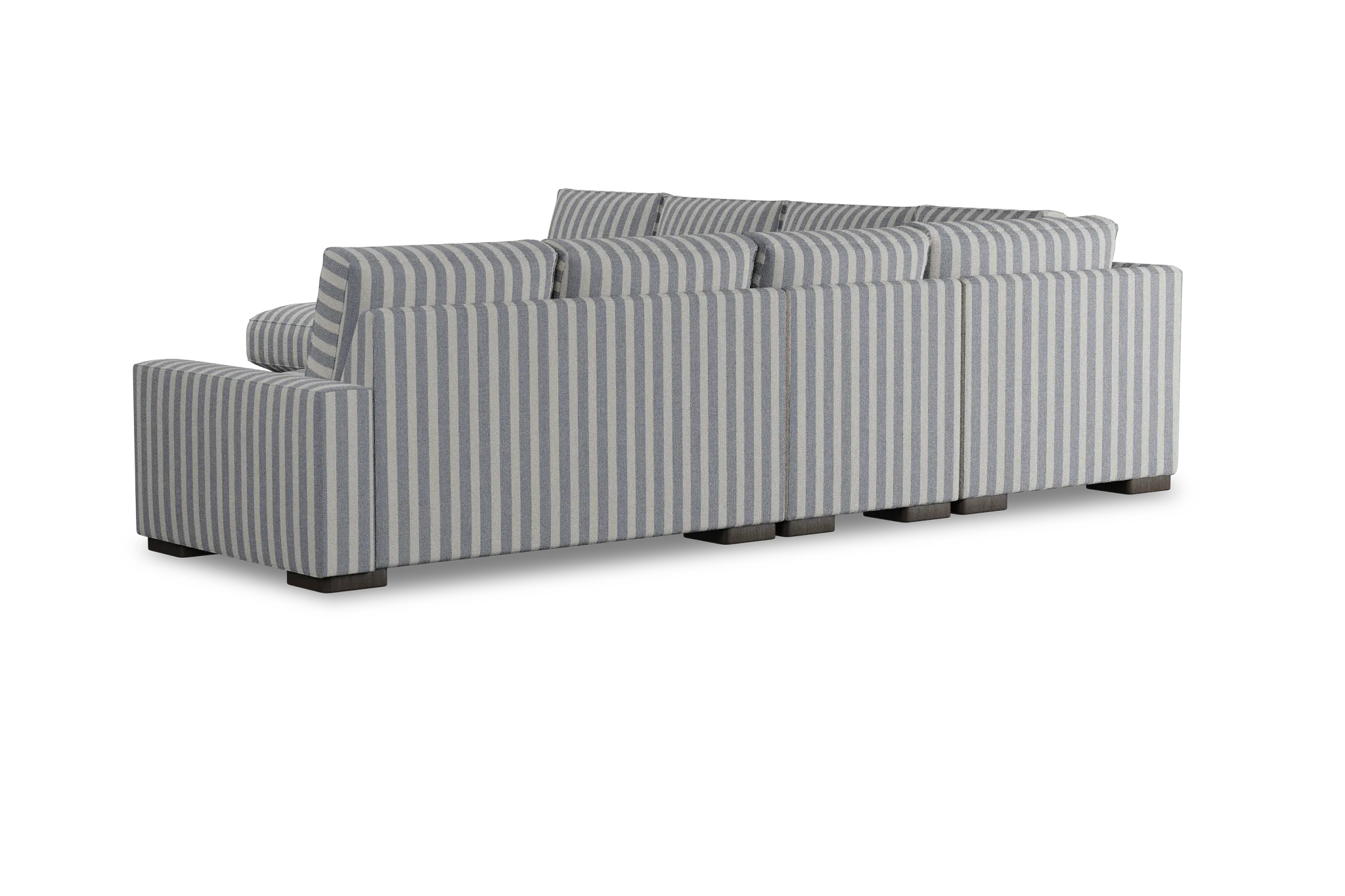 Edgewater Sea Lane Dark Blue Large Left Chaise Sectional