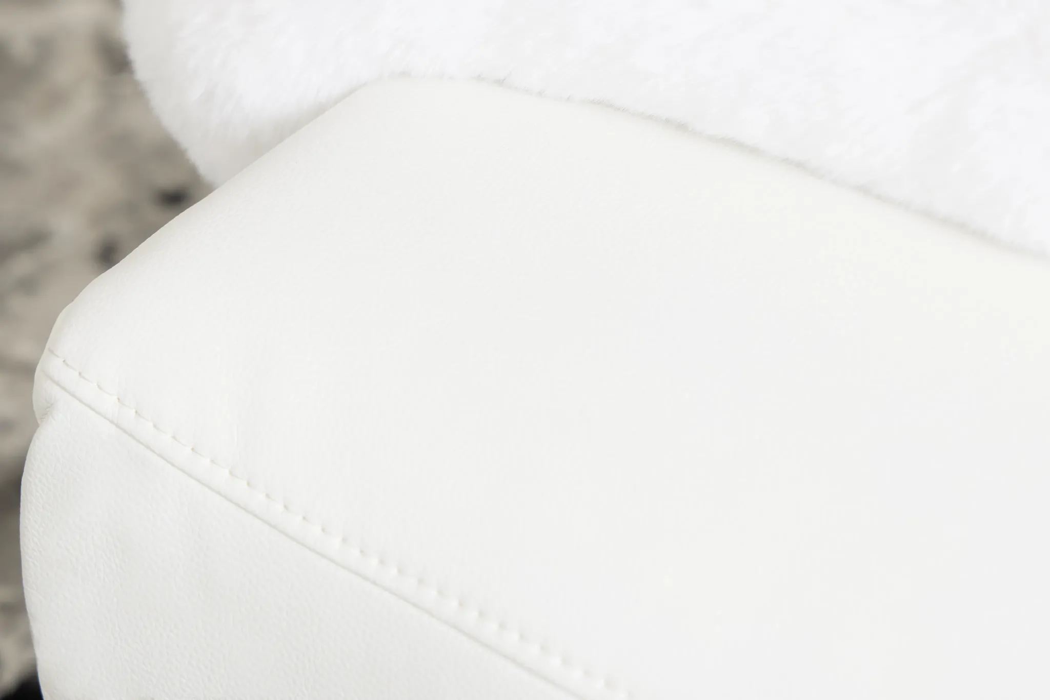 Melody White Storage Medium Right Power Reclining Chaise Sleeper Sect