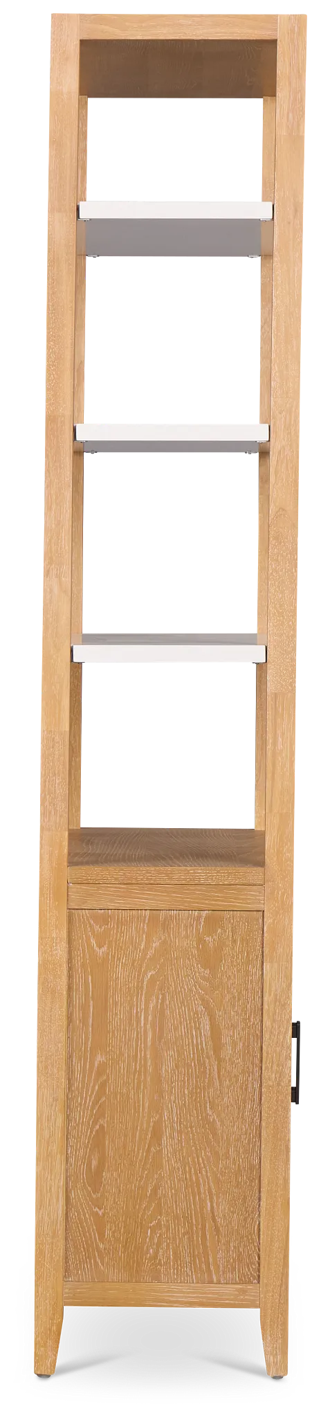 Nantucket Two-tone Door Bookcase