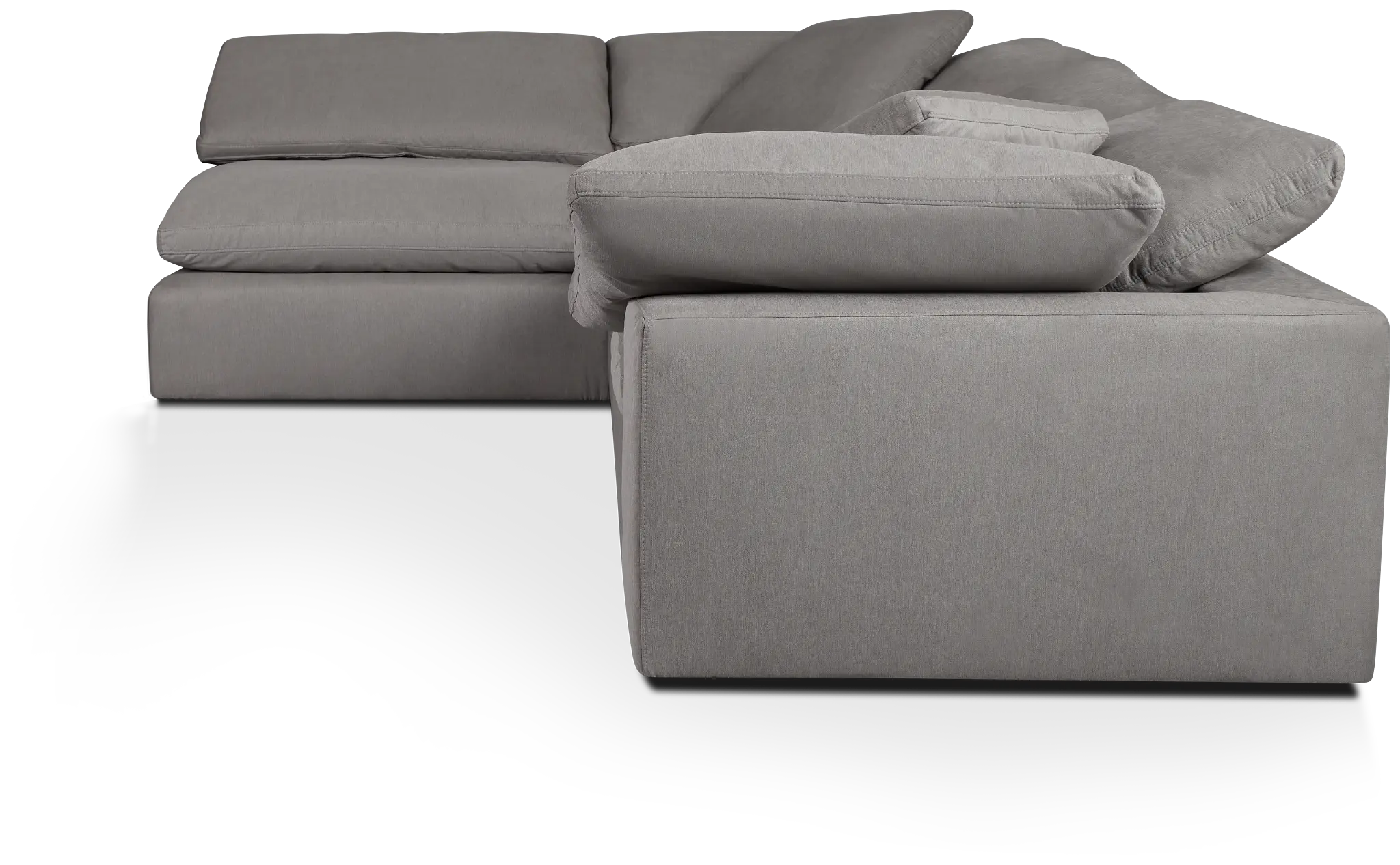 Nixon Light Gray Fabric 4-piece Modular Sectional Nixon Light Gray Fabric 4-piece Modular Sectional