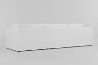 Destin Peyton White Fabric 5-piece Modular Sectional