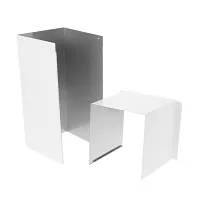 Ge Cafe 10 Series White Duct Cover Extension