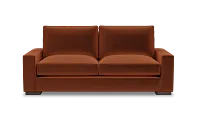 Edgewater Joya Orange 84" Sofa W/ 2 Cushions