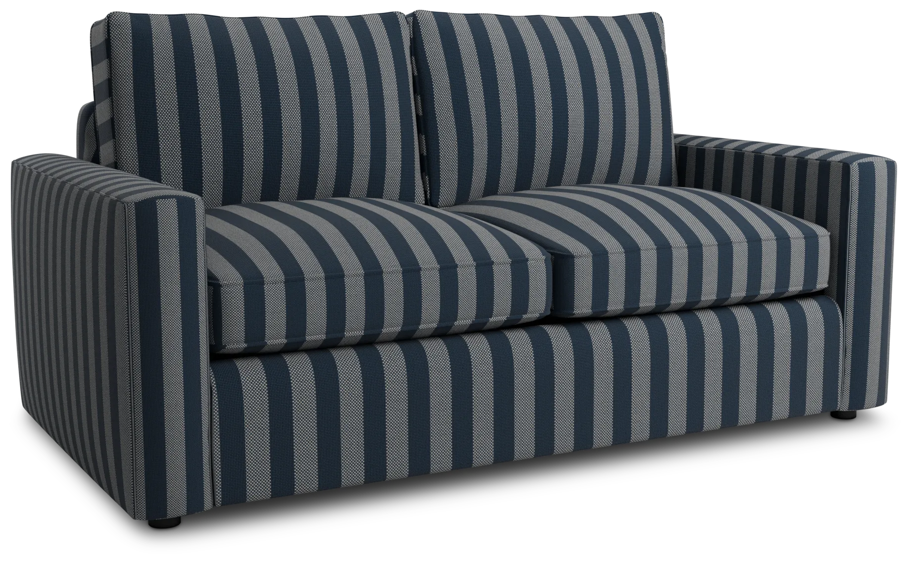 Siesta Sea Lane Dark Blue Fabric Innerspring Sleeper