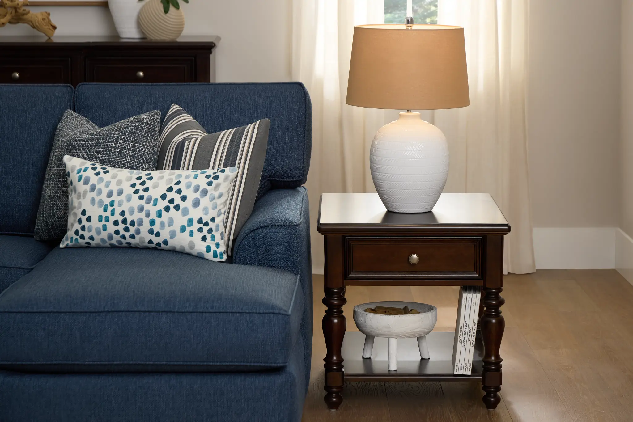 Savannah Dark Tone End Table Savannah Dark Tone End Table