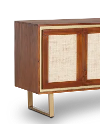 Briar Mid Tone Four-door Cabinet