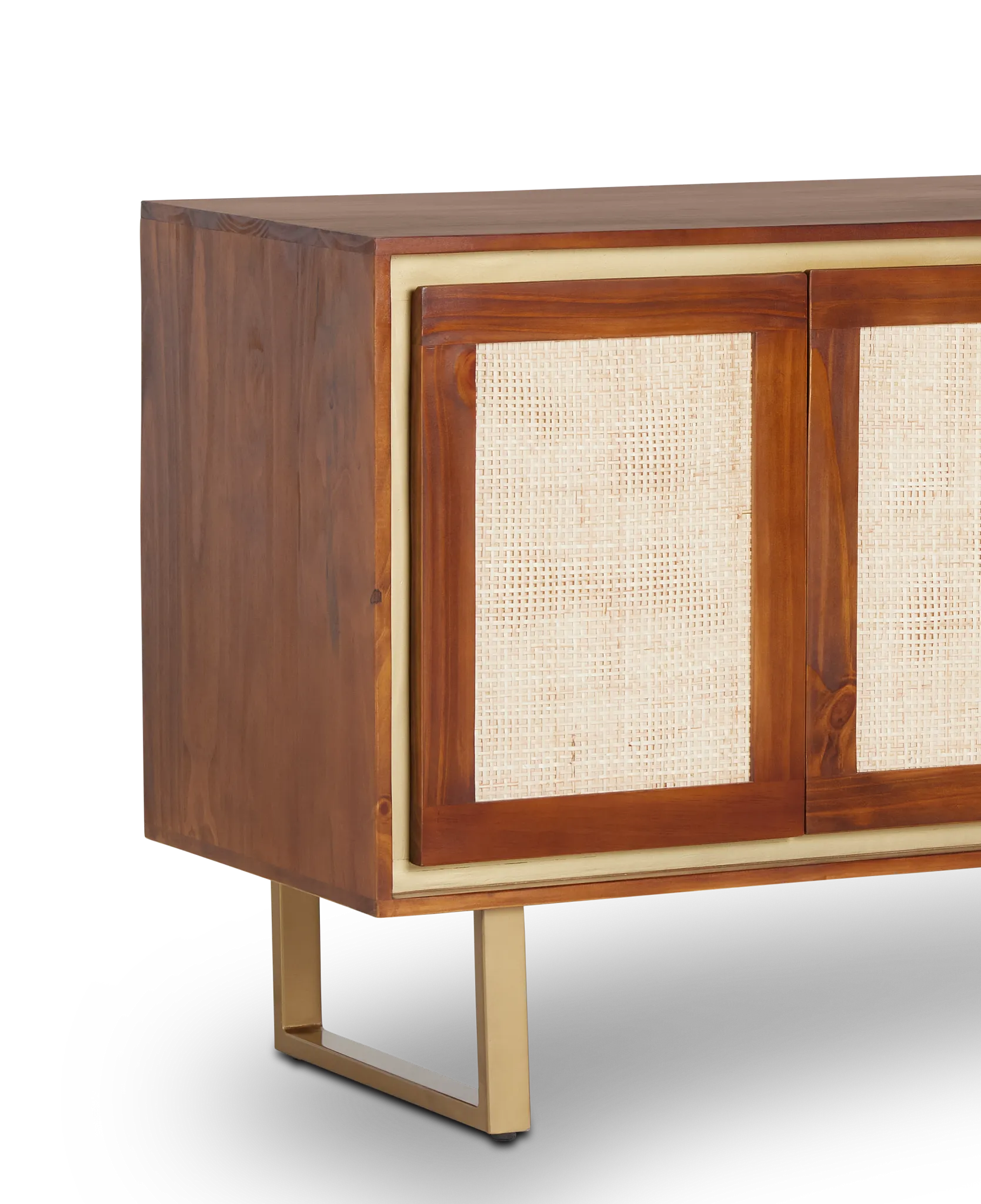 Briar Mid Tone Four-door Cabinet