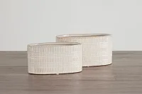 Robin Beige Set Of 2 Planter