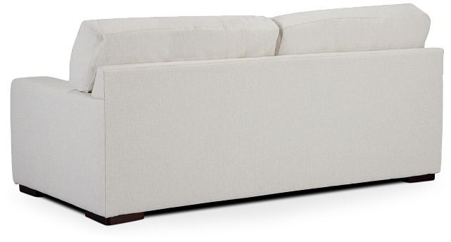 Veronica 90" White Down Sofa