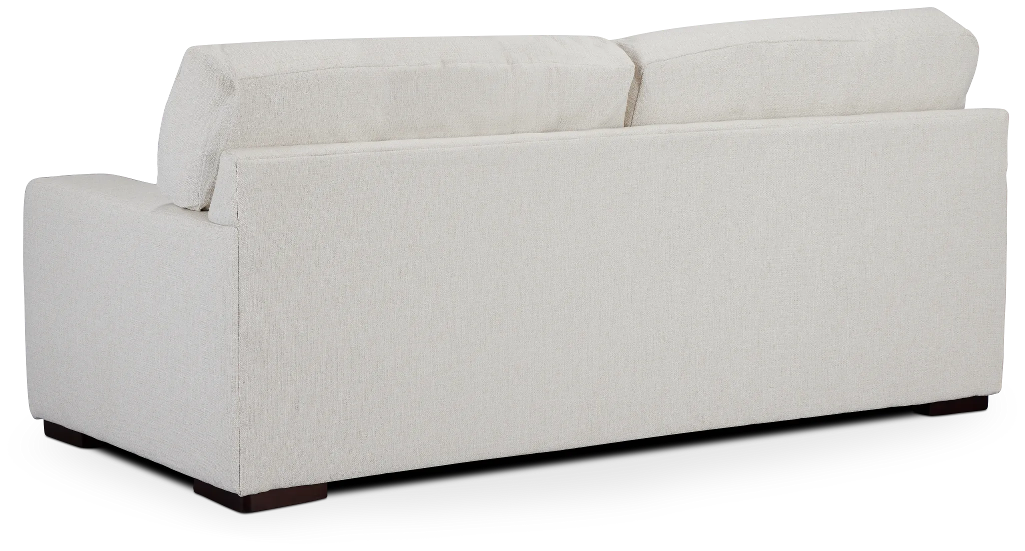 Veronica 90" White Down Sofa