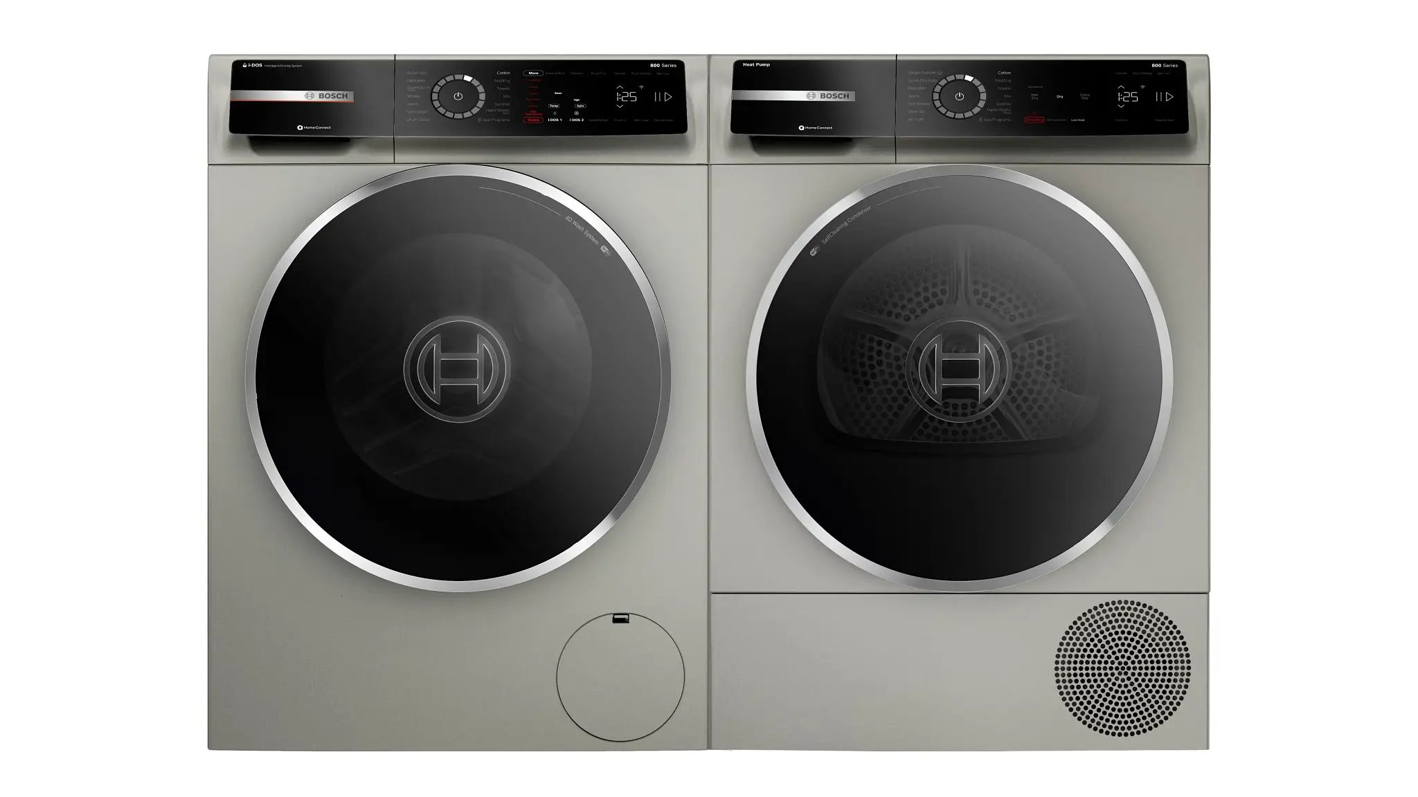 Bosch 800 Series Steel Front Load Electric Dryer Bosch 800 Series Steel Front Load Electric Dryer