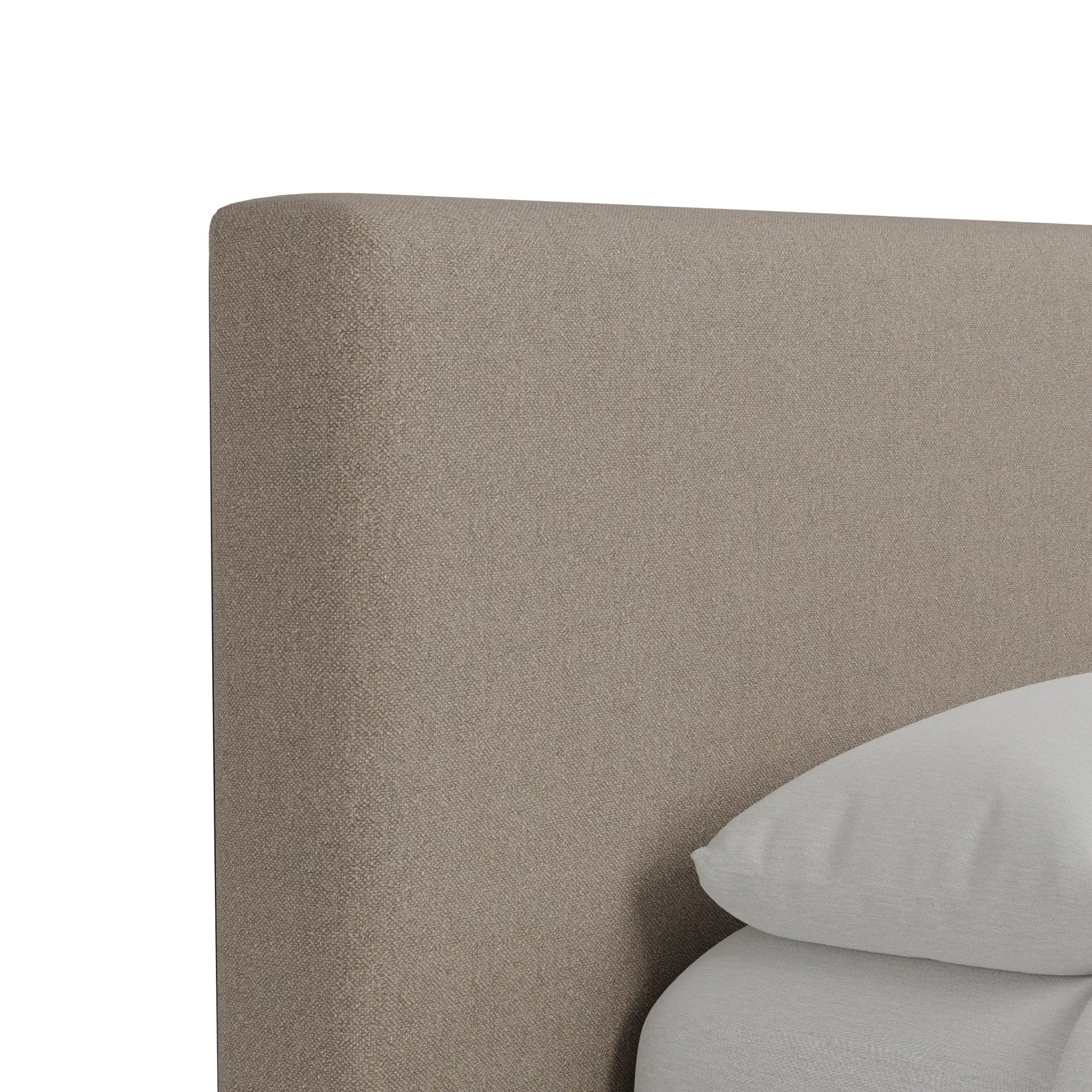 Grayton Elite Brown 44" Upholstered Platform Bed Grayton Elite Brown 44" Upholstered Platform Bed