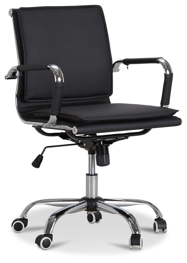 Denver Black Uph Desk Chair