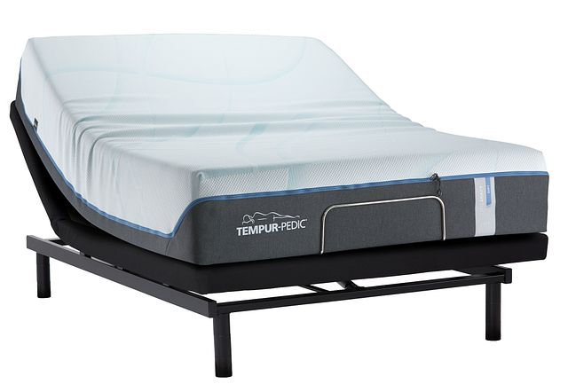 Tempur-luxe Adapt Plush Ease Adjustable Mattress Set