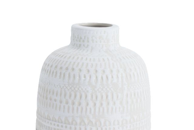 Leif Beige Small Vase