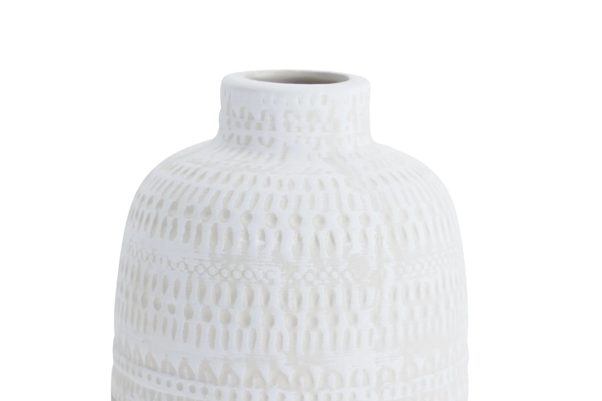 Leif Beige Small Vase