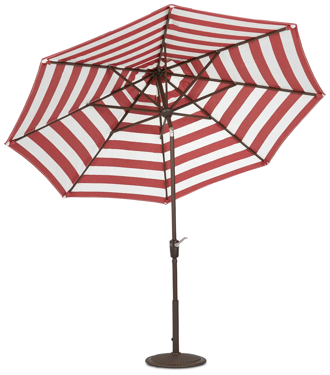 Maui Red Stripe Umbrella Set Maui Red Stripe Umbrella Set