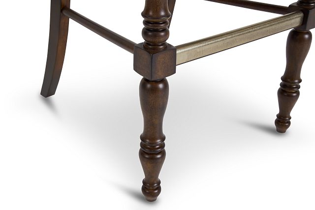 Savannah Dark Tone 30" Upholstered Barstool