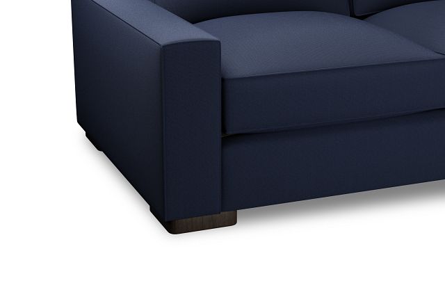 Edgewater Peyton Dark Blue Small Two-arm Sectional