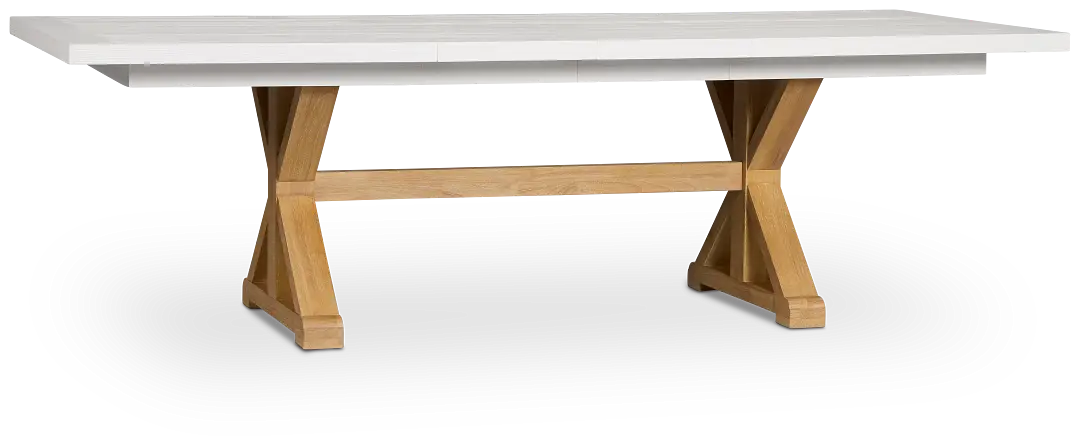 Nantucket Two-tone Pine Rectangular Table Nantucket Two-tone Pine Rectangular Table