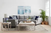 Stacey White Square Coffee Table