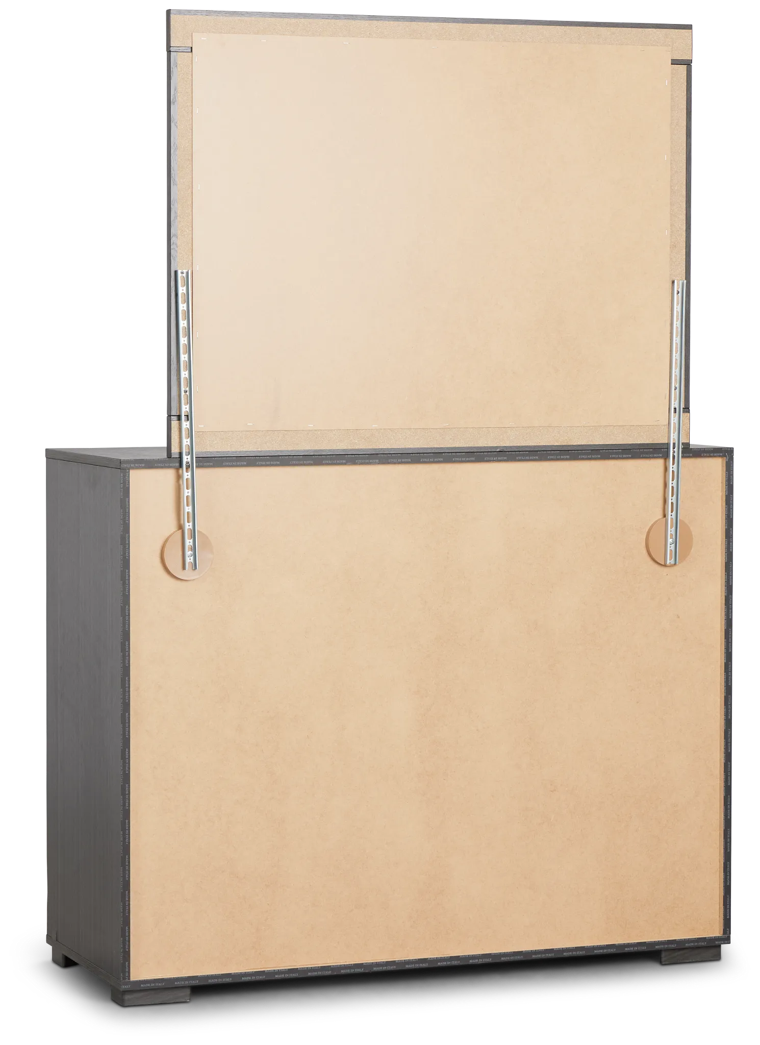 Everett Gray Dresser & Mirror