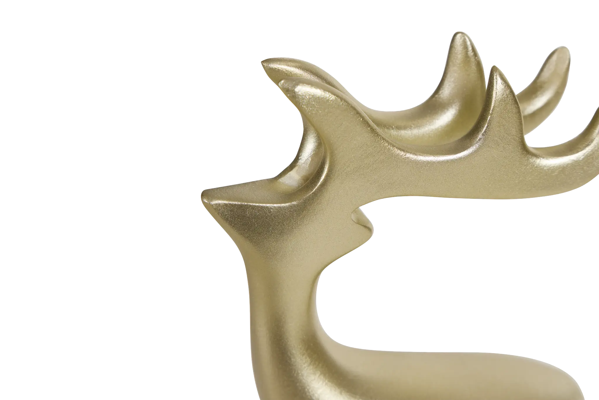 Deer Silver Sculpture Deer Silver Sculpture