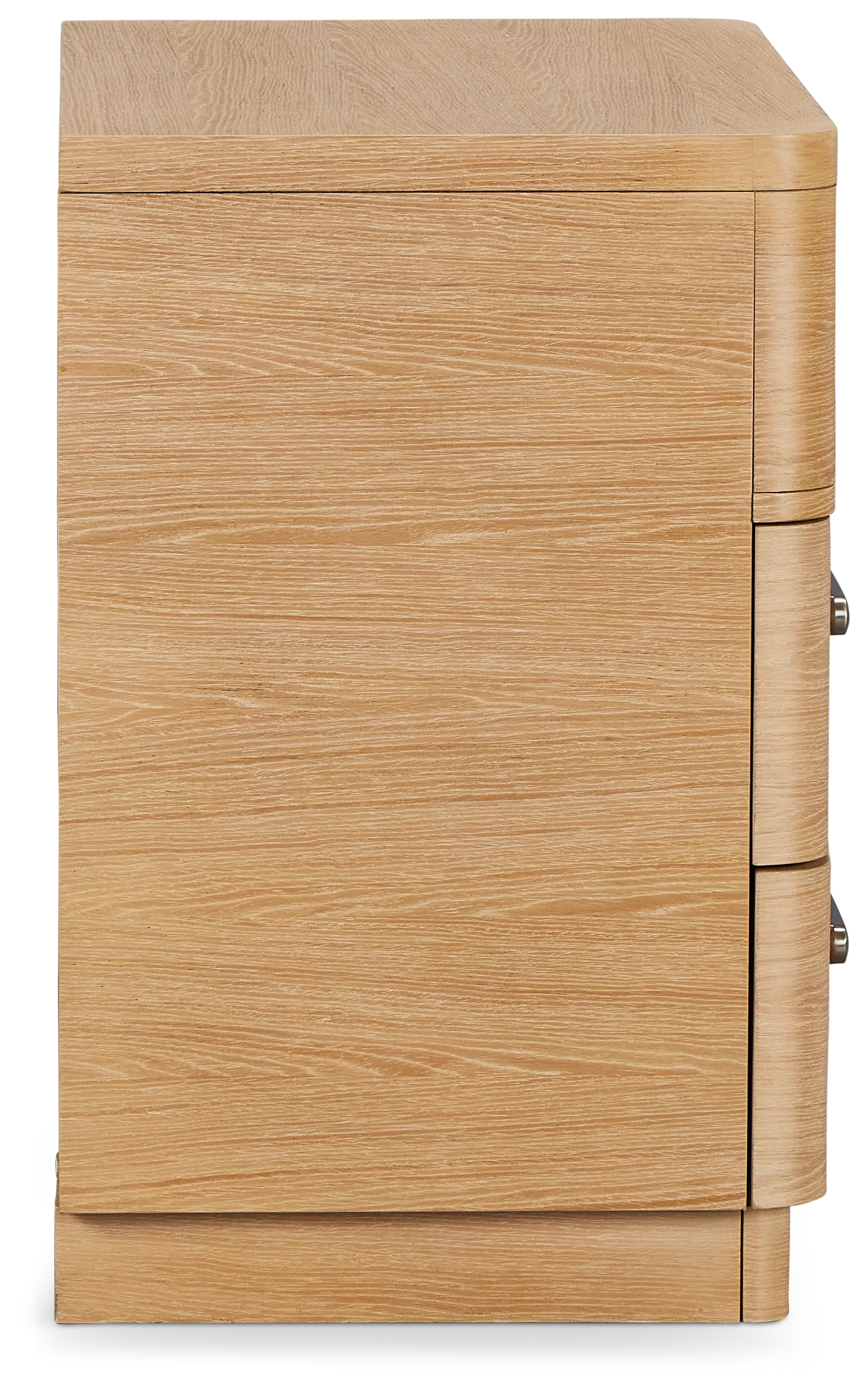 Malibu Light Tone Wood Nightstand