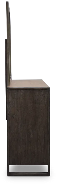 Jackson Two-tone Dresser & Mirror