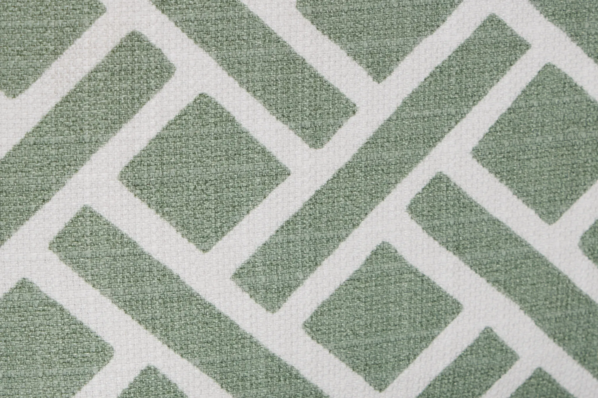 Eastwood Green Fabric Accent Pouf