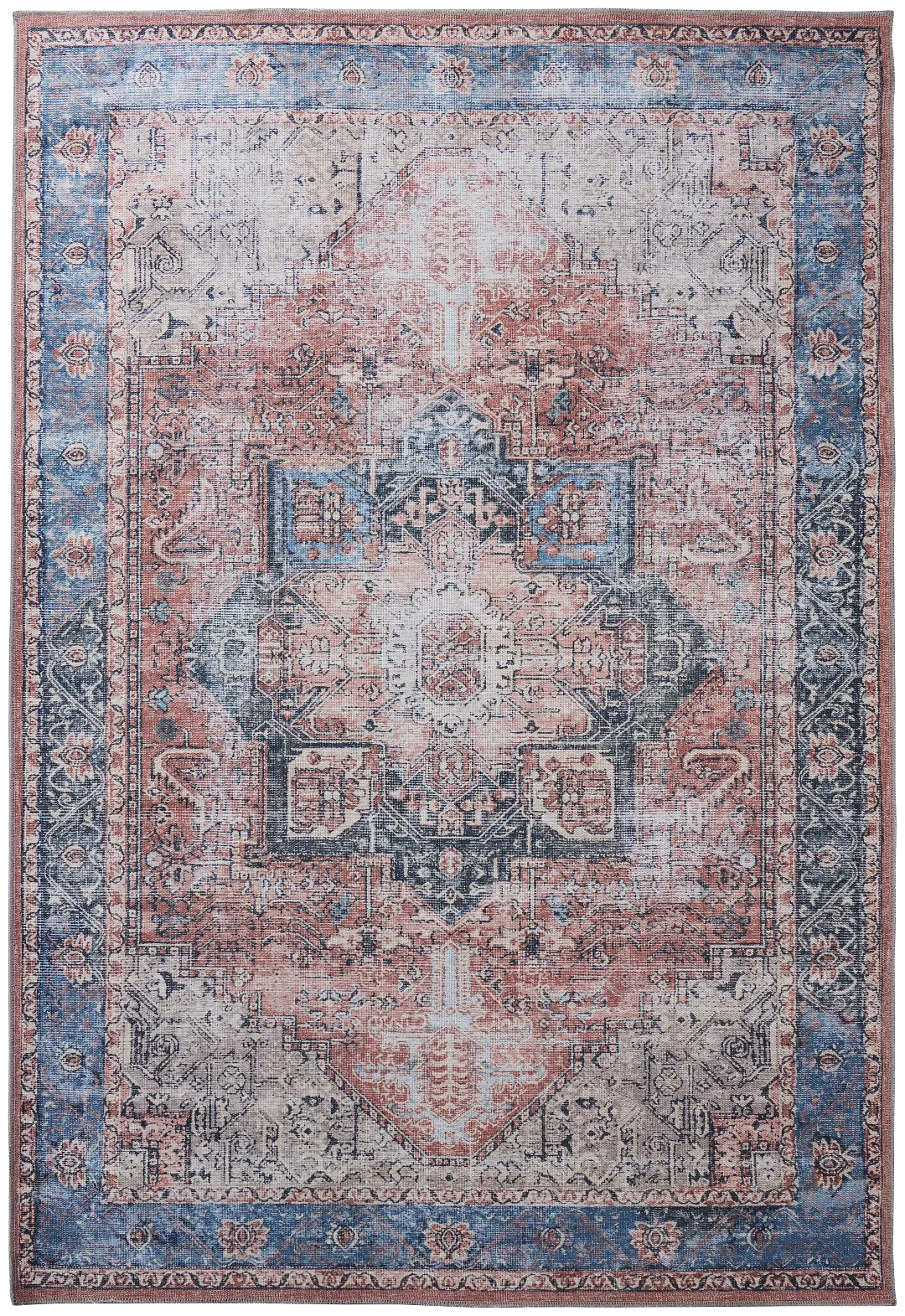 Jasper Blue 5x8 Area Rug