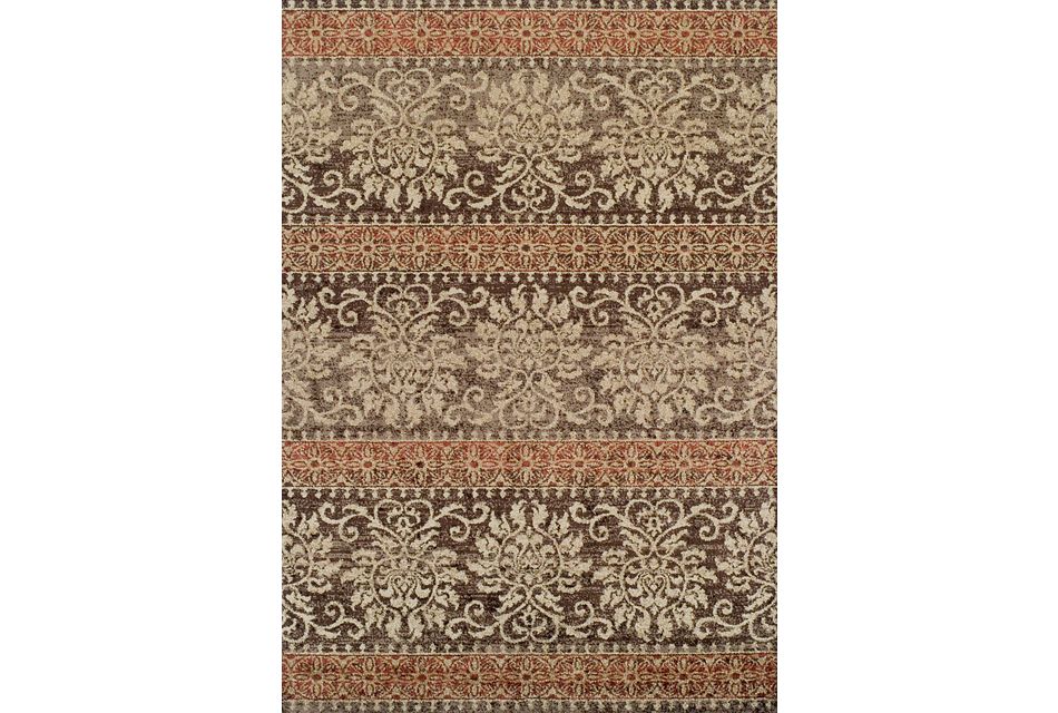 Gala Rust 5x7 Area Rug Home Accents Rugs City Furniture