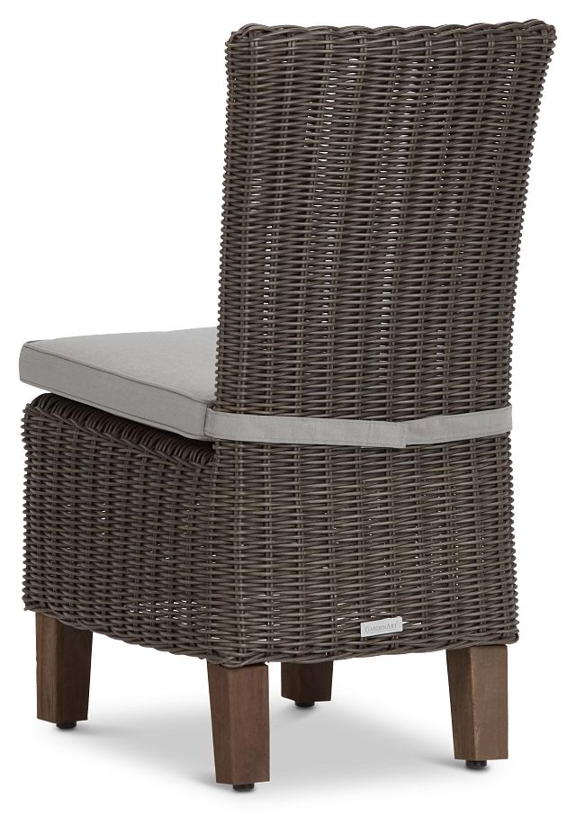 Canyon Gray Woven Side Chair