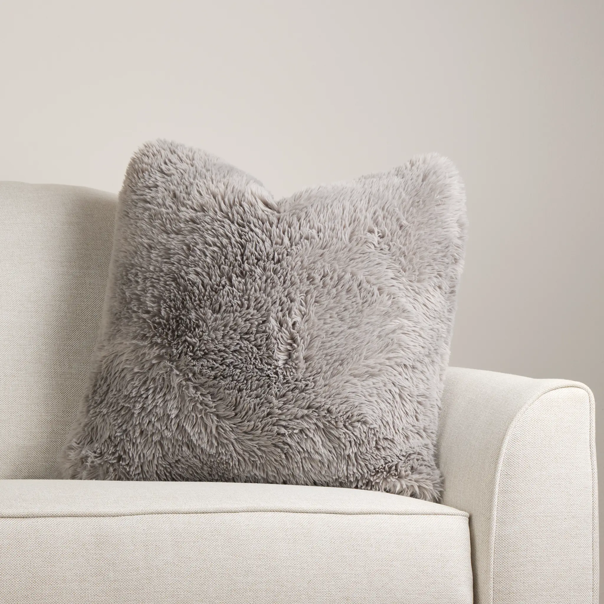 Yakety Yak Gray 22" Square Accent Pillow Yakety Yak Gray 22" Square Accent Pillow