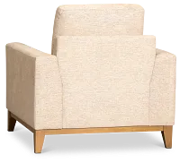 Maisie Light Brown Fabric Chair