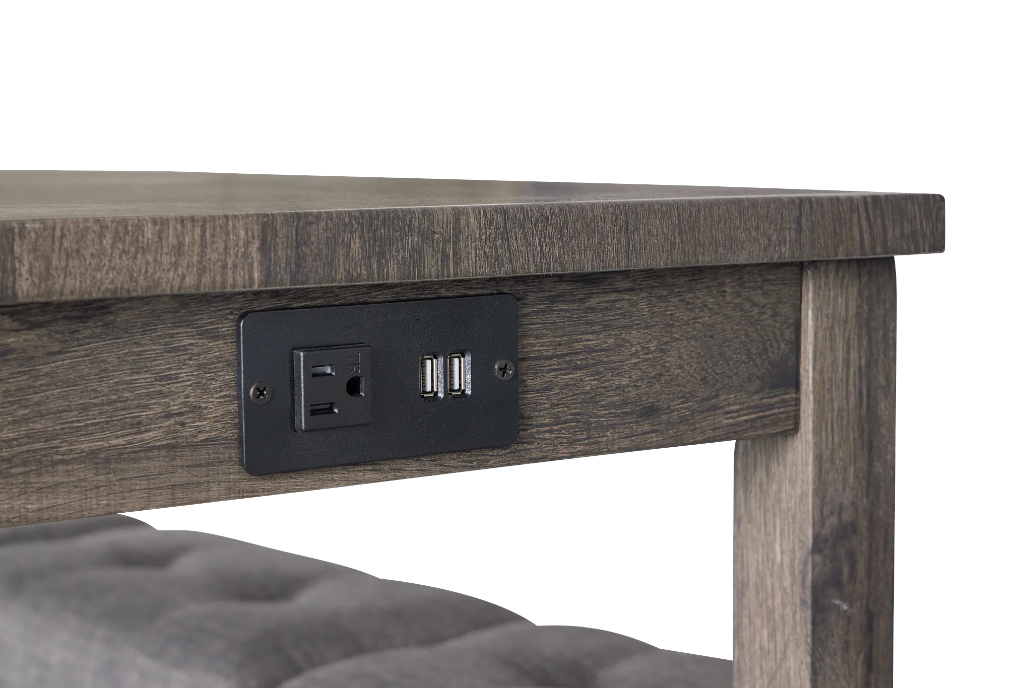 Robin Dark Tone High Table & 3 Barstools