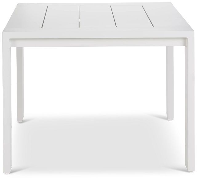 Linear White 70" Rectangular Table