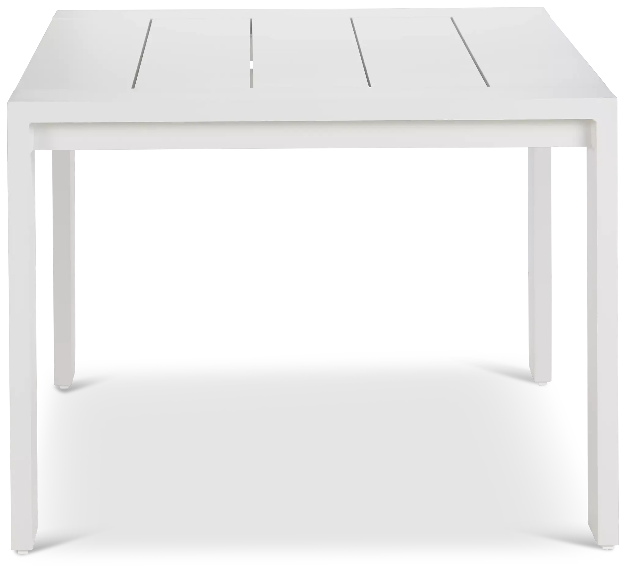 Linear White 70" Rectangular Table Linear White 70" Rectangular Table