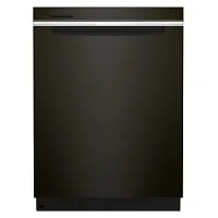 Whirlpool 7024 Series Black Stnl Steel Built In Dishwasher