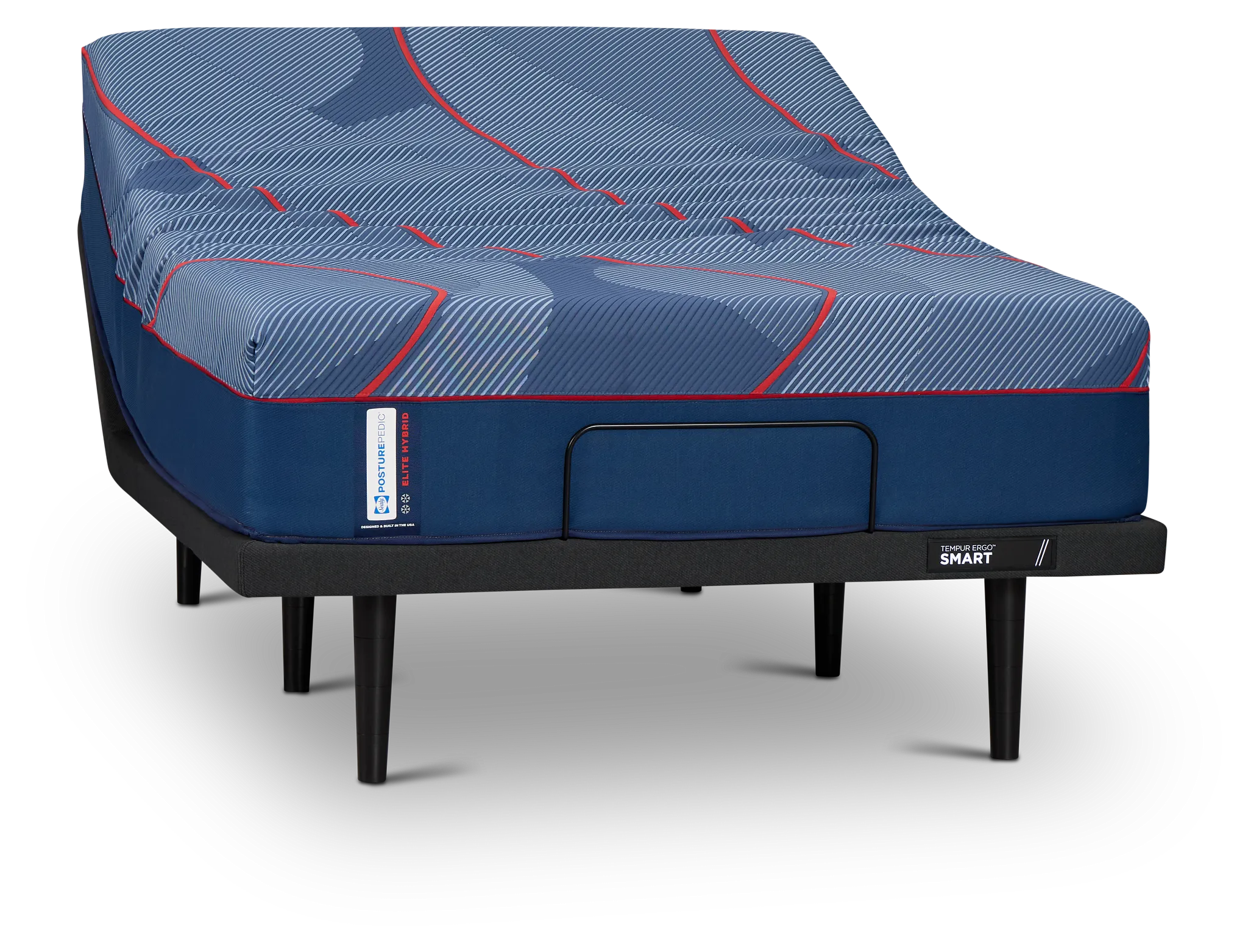 Posturepedic High Point Elite Hybrid 14" Soft Ergo Smart Adjustable Mattress Set