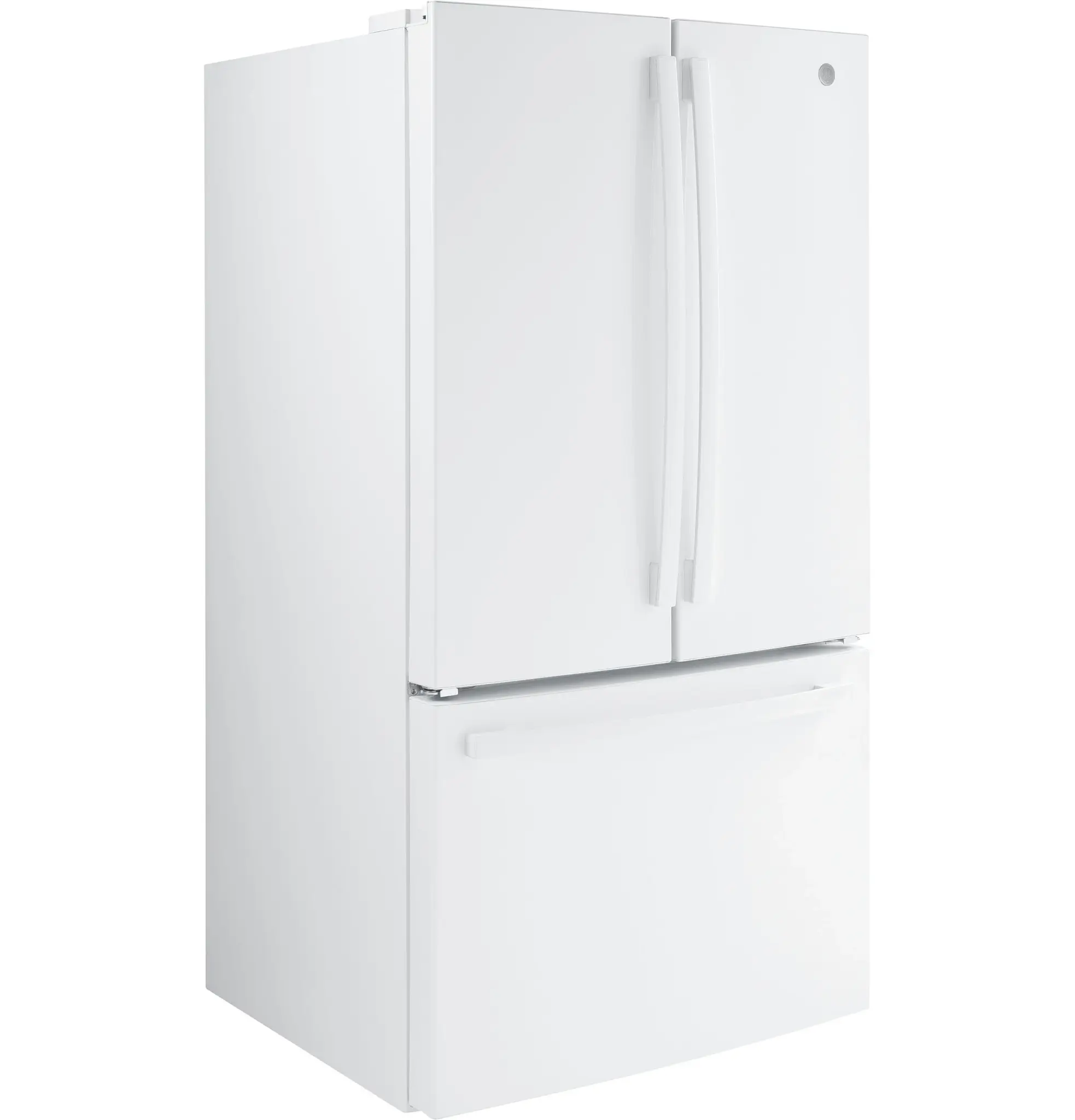 Ge 27 Series White Bottom Freezer Refrigerator Ge 27 Series White Bottom Freezer Refrigerator