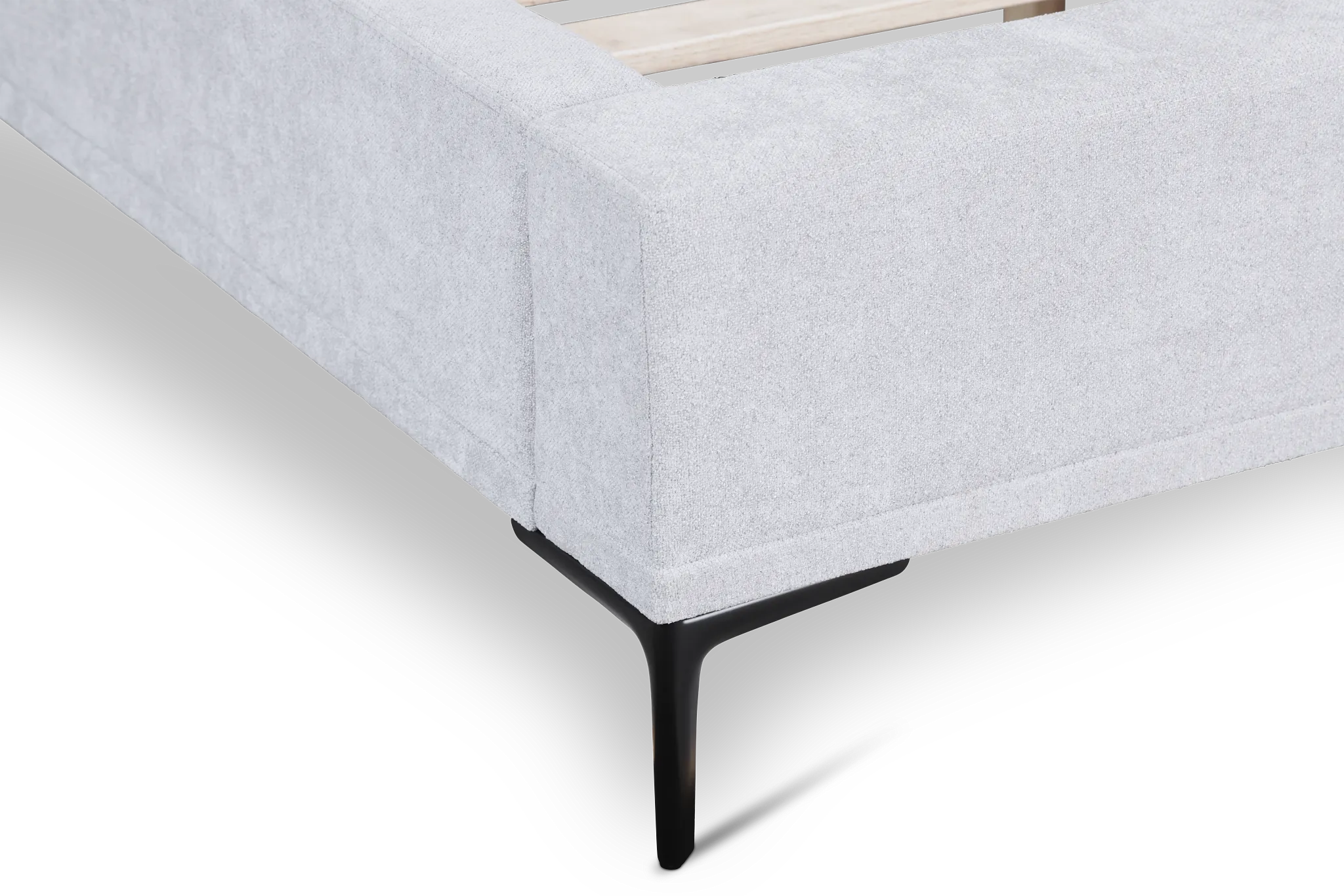 Emit Light Gray Uph Panel Bed