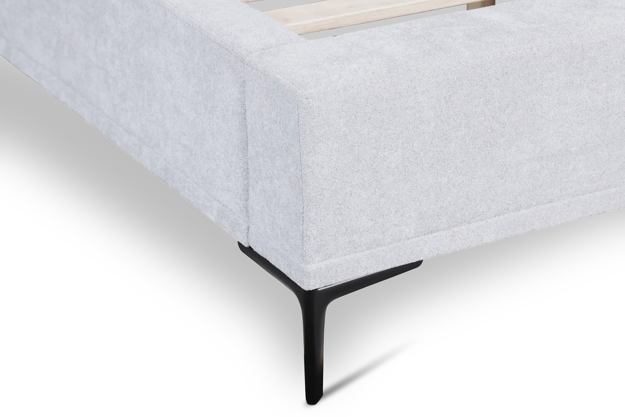 Emit Light Gray Uph Panel Bed Emit Light Gray Uph Panel Bed