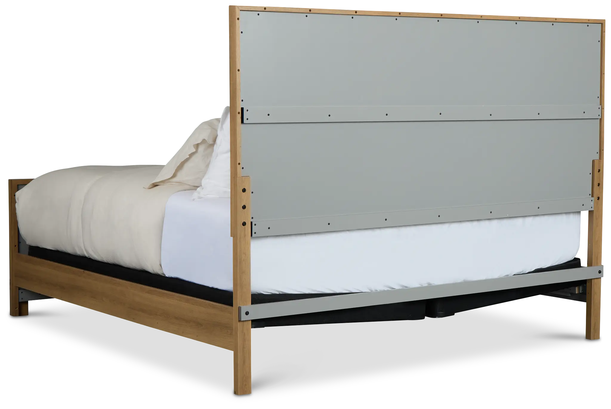 Delray Light Tone Panel Bed Delray Light Tone Panel Bed