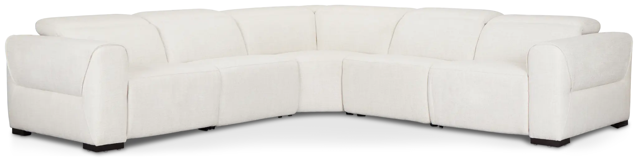 Ellis Light Beige Fabric Small Two-arm Power Reclining Sectional Ellis Light Beige Fabric Small Two-arm Power Reclining Sectional