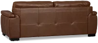 Braden Medium Brown Leather Sofa